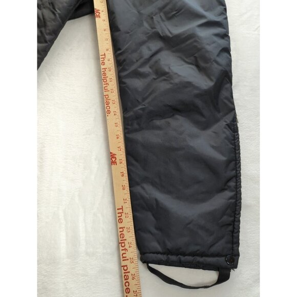 ✅VTG Oshkosh Sportswear Snow Snowmobile Suit Black Belted Talon Zipper Womens M - Picture 7 of 14